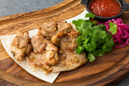 Шашлык из куриного бедра