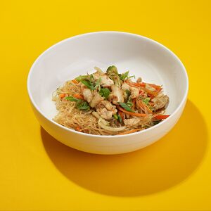 Лапша с курицей
