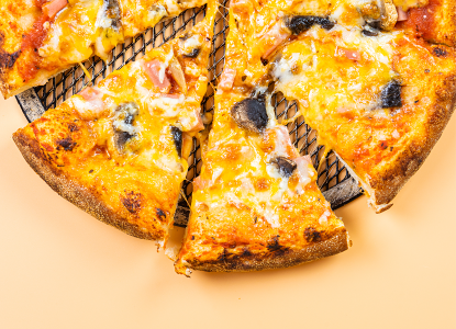 Ветчина и грибы