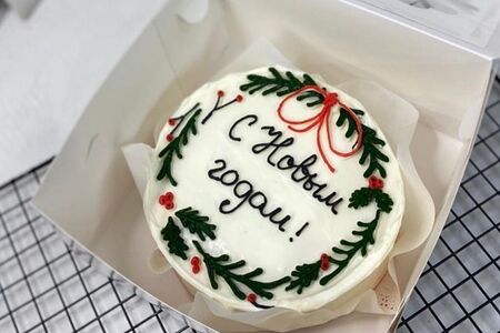 Бенто-торт с Новым годом 