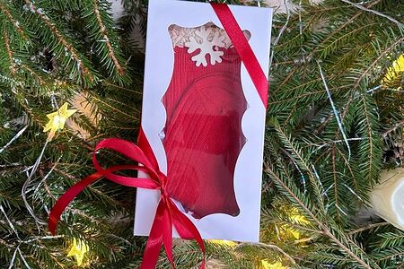 Шоколадная плитка Махровые носочки