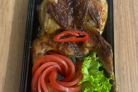 Перепёлка в кисло-сладком соусе