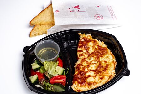 Омлет с моцареллой