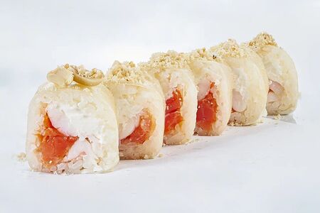 Ролл Дао Лао с лососем и креветкой