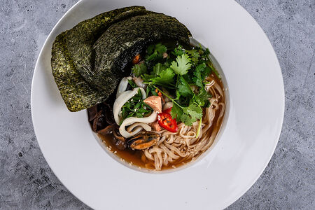 Суп Рамен с морепродуктами С собой