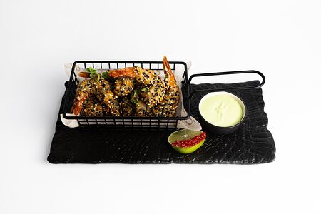 Креветки в азиатском стиле