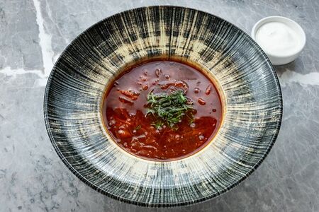 Борщ с говядиной