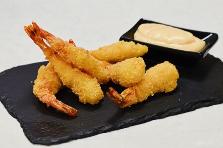 Креветки темпура