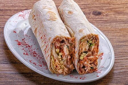 Донер с курицей в лаваше мини