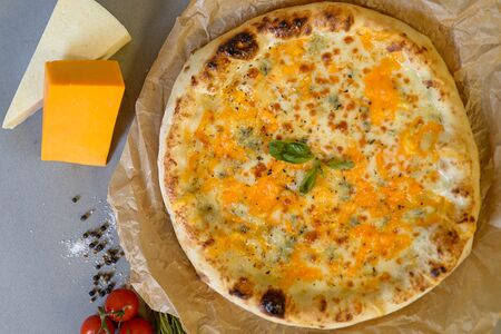 Пицца Четыре Сыра 