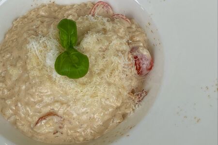 Ризотто с креветками