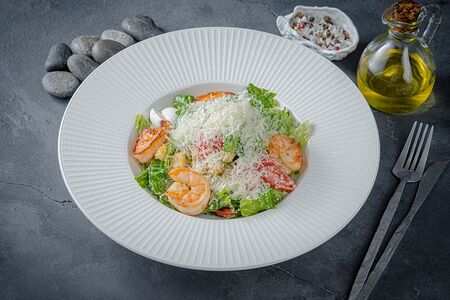Цезарь с креветками