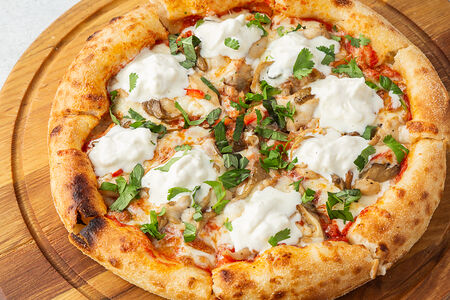 Пицца с цыпленком