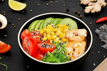 Поке с креветкой