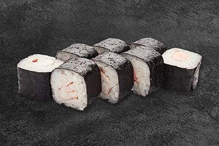 Классический ролл с креветкой