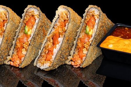 Сендвич с форелью