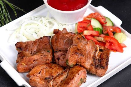 Шашлык из шейки свинины