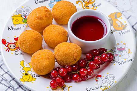 Детские сырные шарики