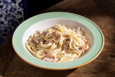 Паста карбонара 