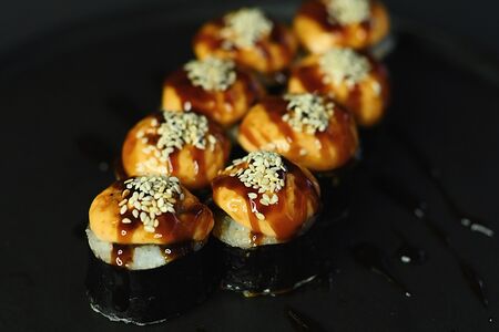 Шиитаке с креветкой