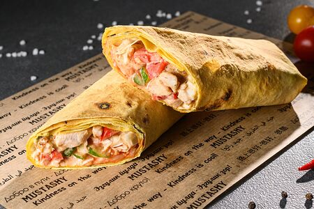 Шаверма острая на углях