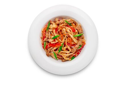 Яки соба курица