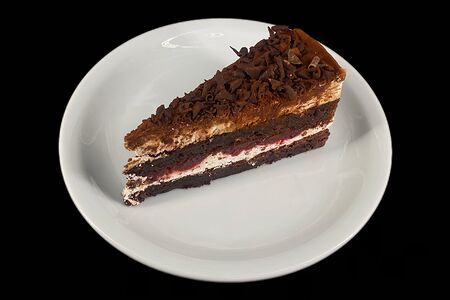 Кусок торта Чёрный Лес