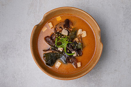 Мисо суп с древесными грибами