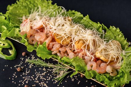 Цезарь с креветками