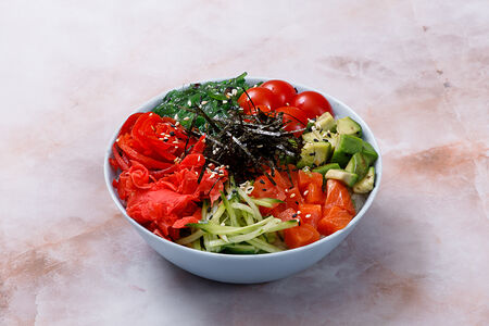 Поке с лососем