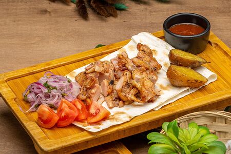 Куриное бедро гриль