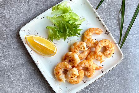 Креветки гриль
