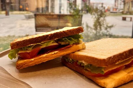 Сэндвич на гриле