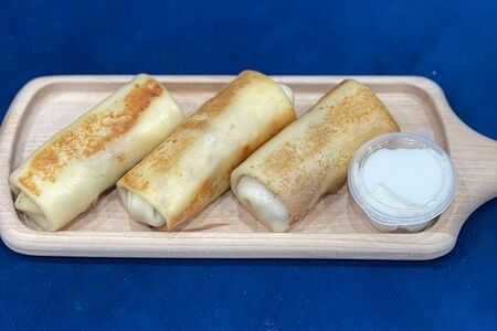 Блинчики с творогом