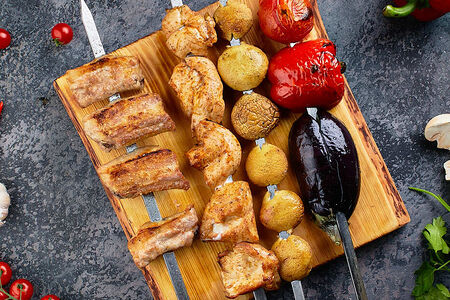 Шашлык из бараньих ребрышек