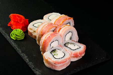 Филадельфия в беконе