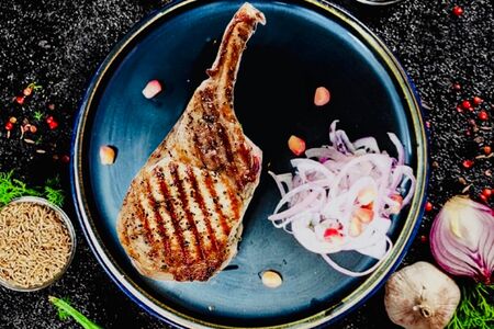 Шашлык из свиной корейки