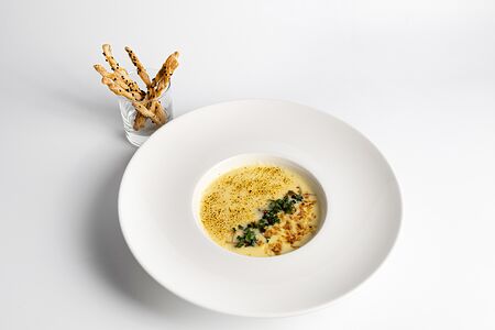 Сырный крем-суп 