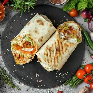 Шаурма Гоа с креветками