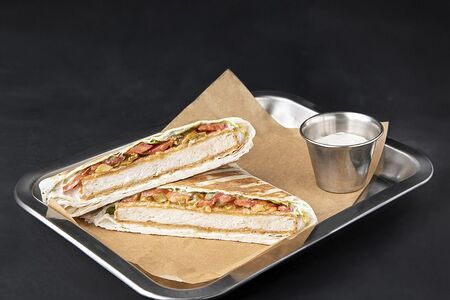 Буррито с курицей 