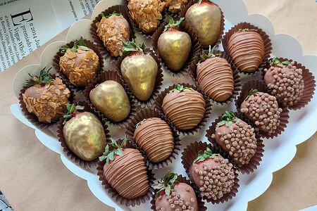 Набор Клубника в шоколаде Gentleman №30