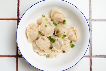 Пельмени с креветкой