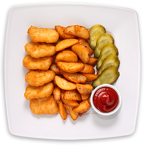 Наггетсы с картофелем по-деревенски