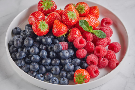 Микс свежих ягод