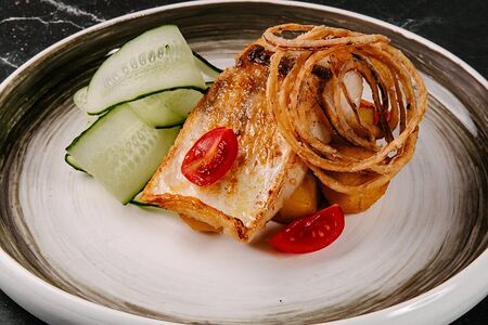 Жареное филе пеленгаса  