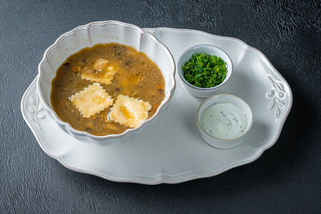 Суп из белых грибов