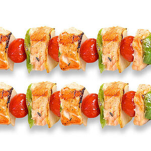 Шашлычки из лосося