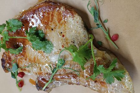 Свиная корейка гриль