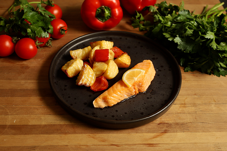 Лосось запеченый 85г