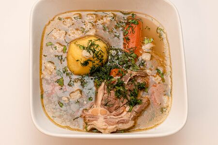 Шурпа с бараниной